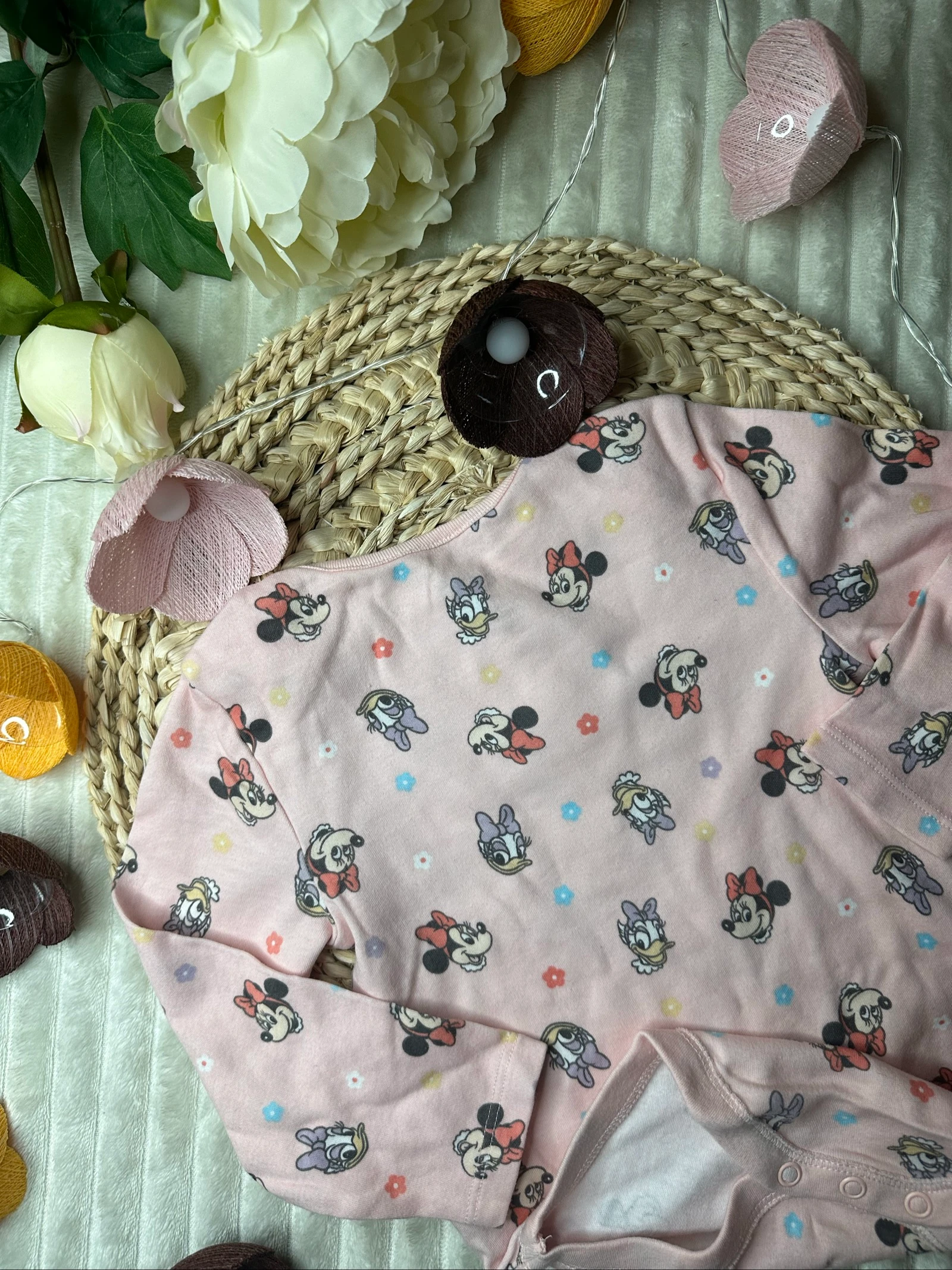 Set van 2 Minnie Disney Primark lange mouwen bodys 12-18 maanden – photo 6